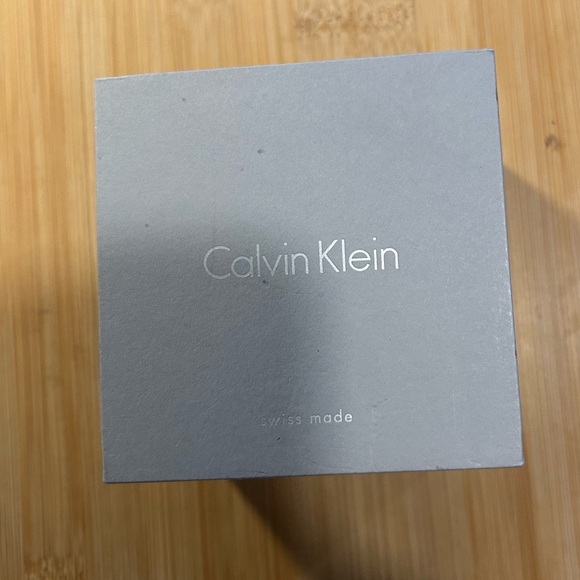 Calvin Kein Watch With 23mm x 27mm Black Face & Silver MeshBracelet